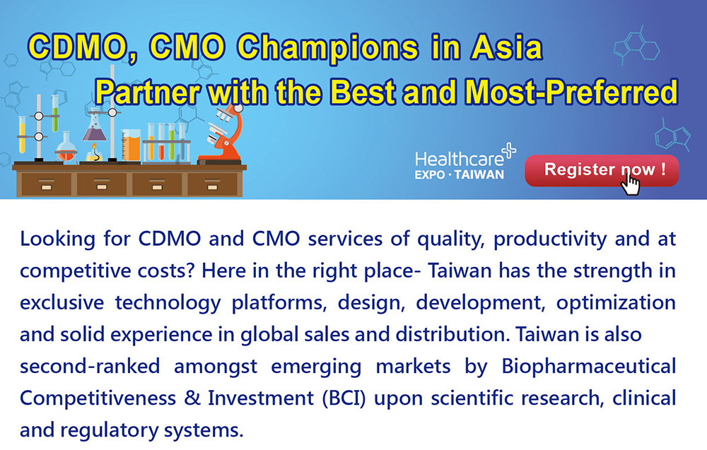  CDMO, CMO Champions in Asia
Partner with the Best and Most-Preferred 