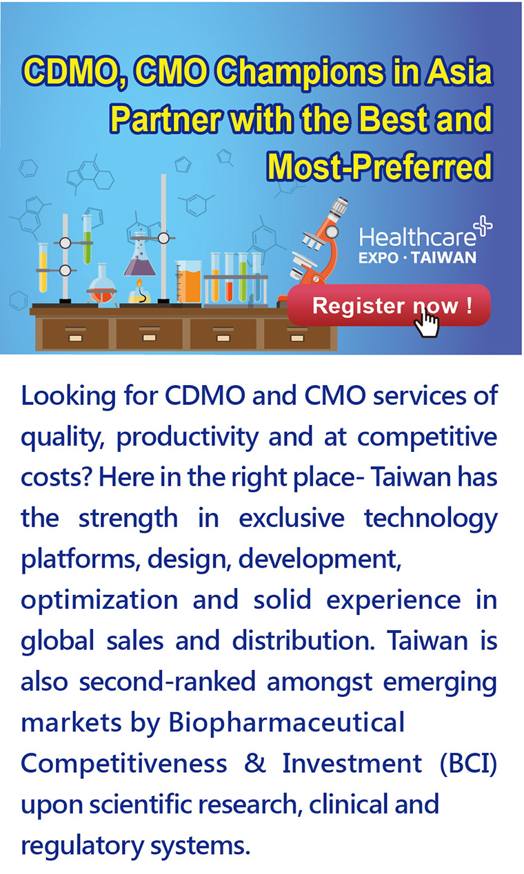 CDMO, CMO Champions in Asia
Partner with the Best and Most-Preferred 