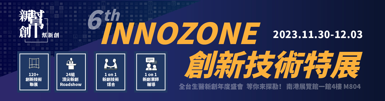 2023 InnoZone新創技術特展 新創RoadShow發布會